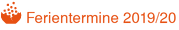 Ferientermine 2019/20